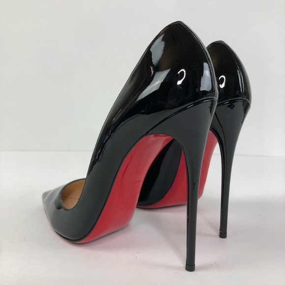 Christian louboutin black patent Heel - Picture 3 of 13